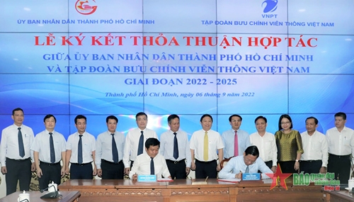 Thành phố Hồ Chí Minh và VNPT hợp tác về chuyển đổi số